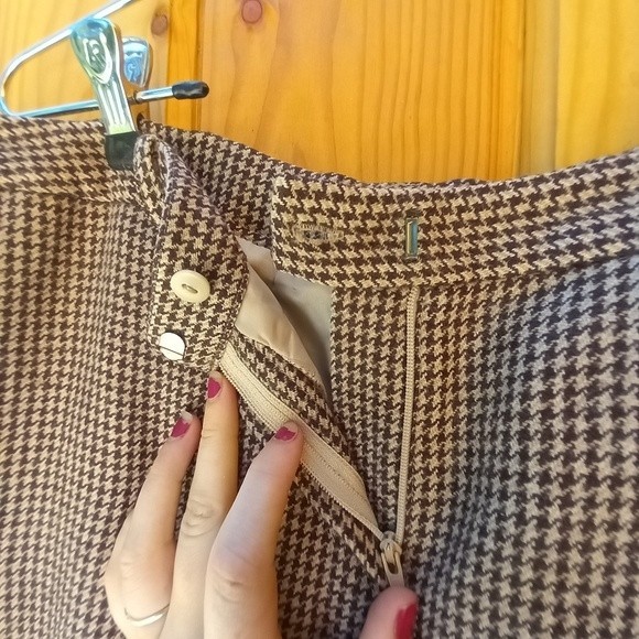 Vintage Talbots 100% Wool Womens Tweed Pants - Picture 2 of 8